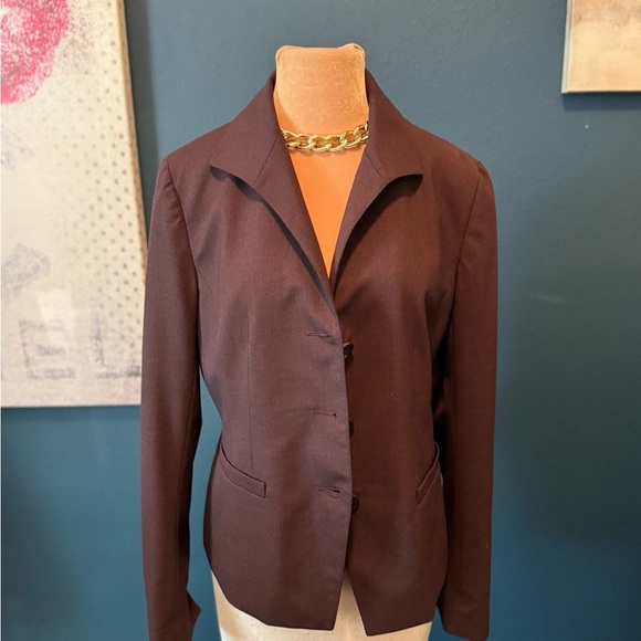 Lafayette 148 New York Wool Blazer s12 - Picture 2 of 8